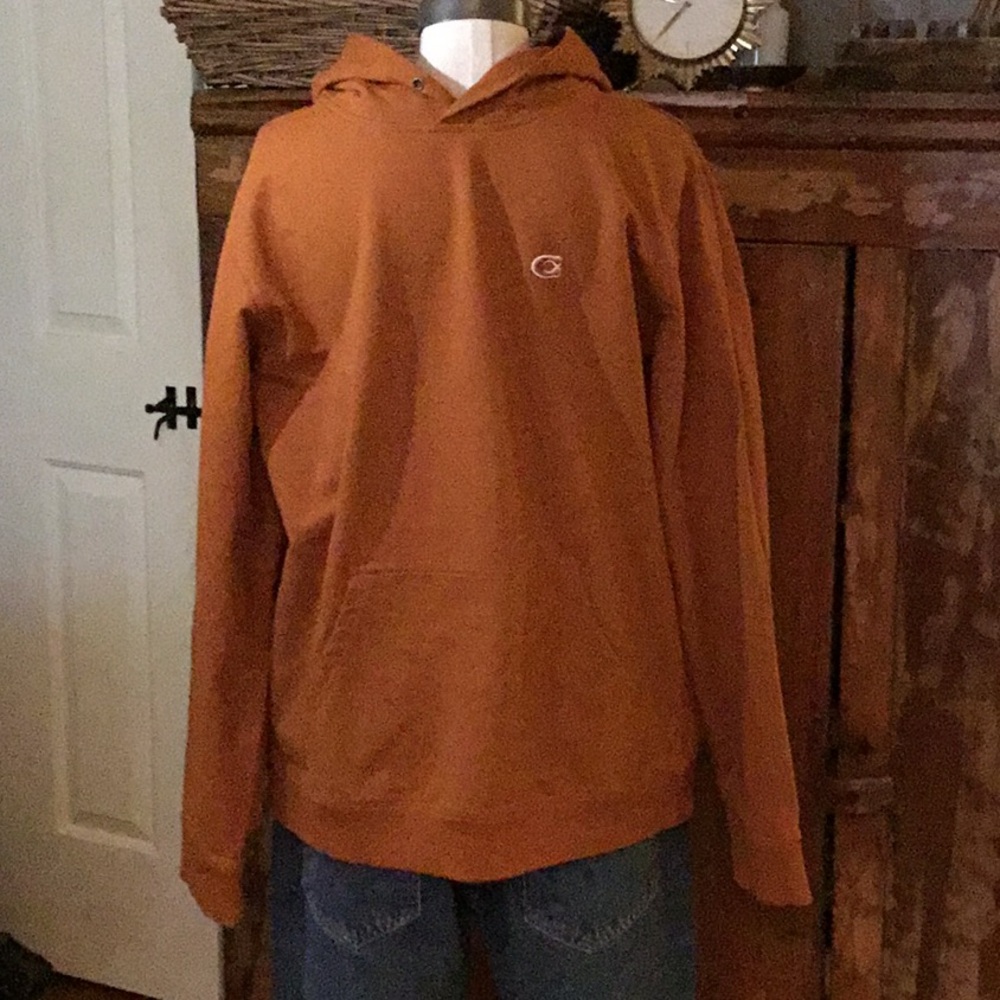 NWOT Men’s Coach Rust Cotton Hoddie